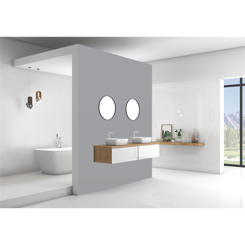 Panneau mural douche VIPANEL - Couleur Unie NCS6005-R80B - Finition velvet