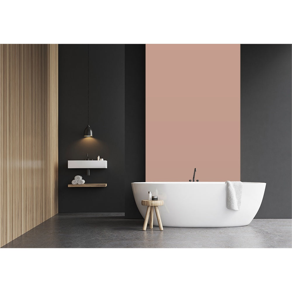 Panneau mural douche VIPANEL - Couleur Unie NCS3560-Y40R - Finition velvet