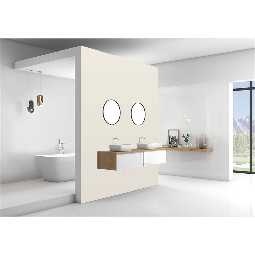 Panneau mural douche VIPANEL - Couleur Unie NCS S0804-Y30R - Finition velvet