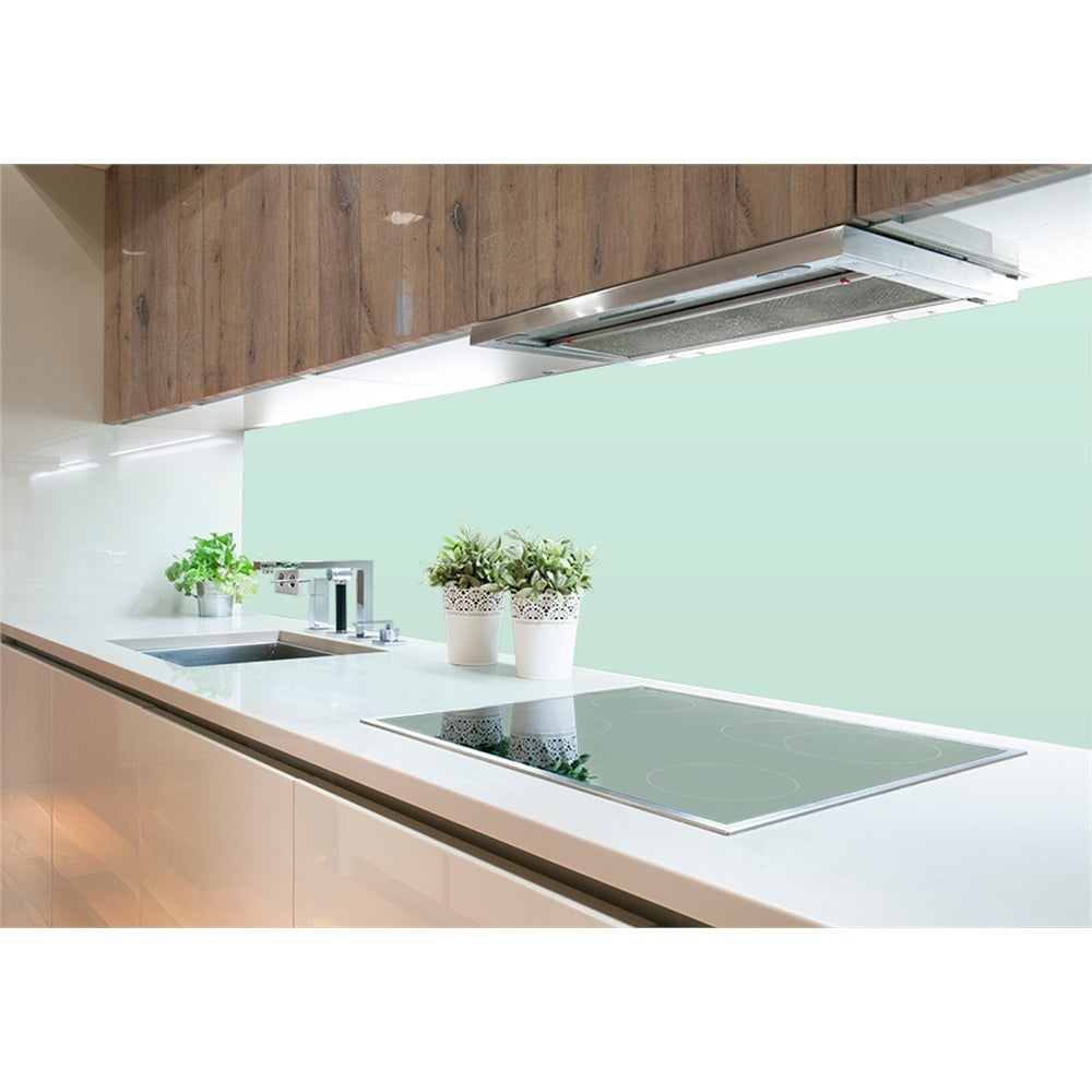 Panneau mural douche VIPANEL - Couleur Unie NCS S0520-B90G - Finition velvet
