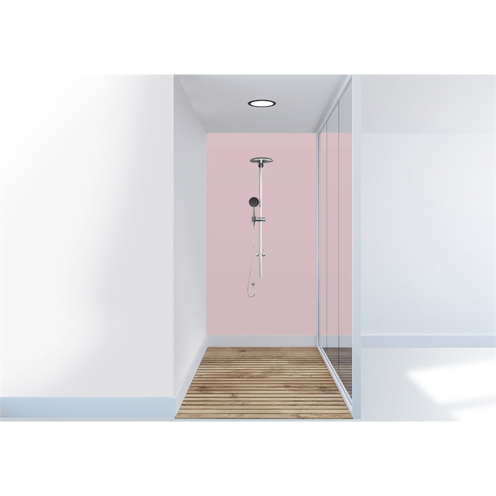Panneau mural douche VIPANEL - Couleur Unie NCS S2020-R10B - Finition velvet