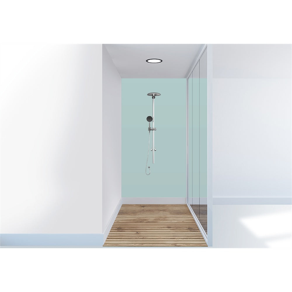 Panneau mural douche VIPANEL - Couleur Unie NCS S2020-B50G - Finition velvet