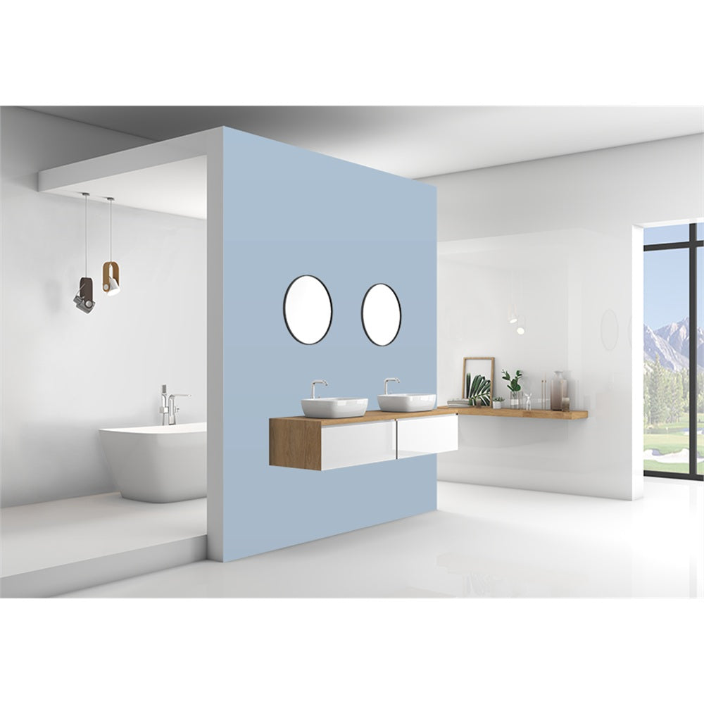 Panneau mural douche VIPANEL - Couleur Unie NCS S2030-R90B - Finition velvet