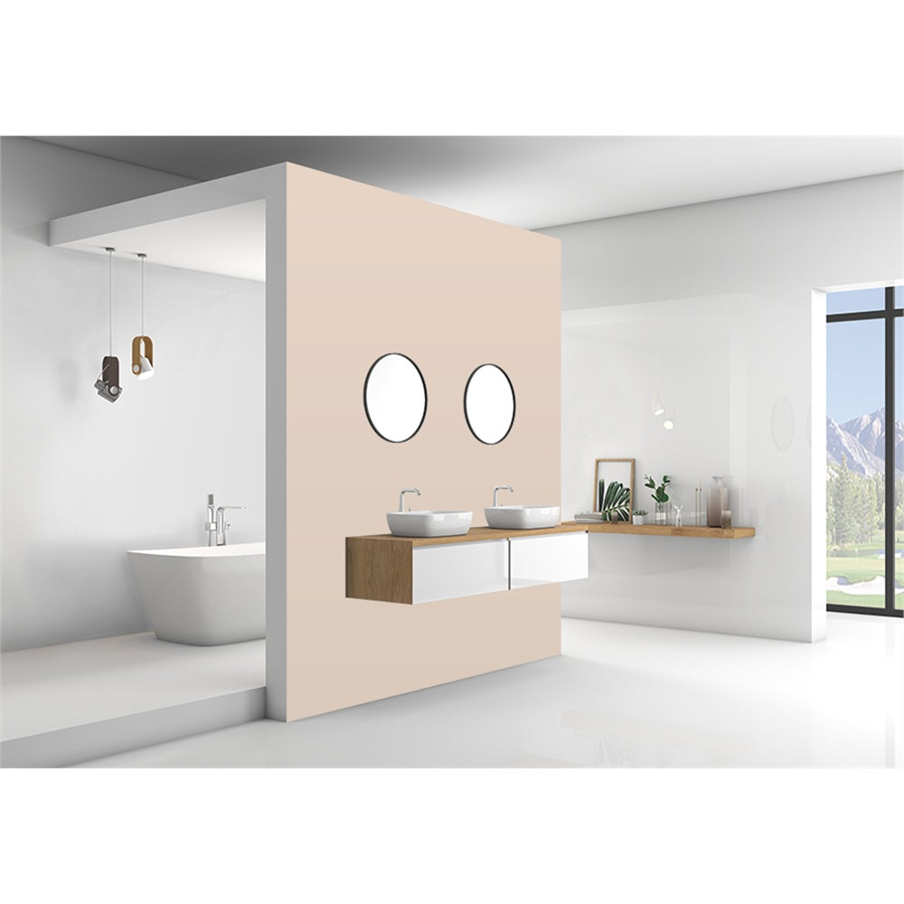 Panneau mural douche VIPANEL - Couleur Unie Pantone 4685 - Finition velvet