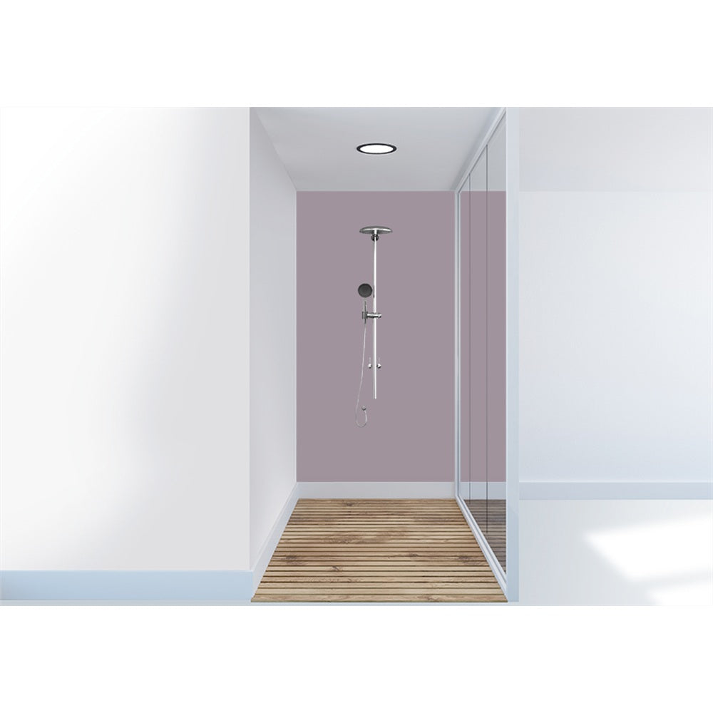 Panneau mural douche VIPANEL - Couleur unie Pantone 5125 - Finition velvet