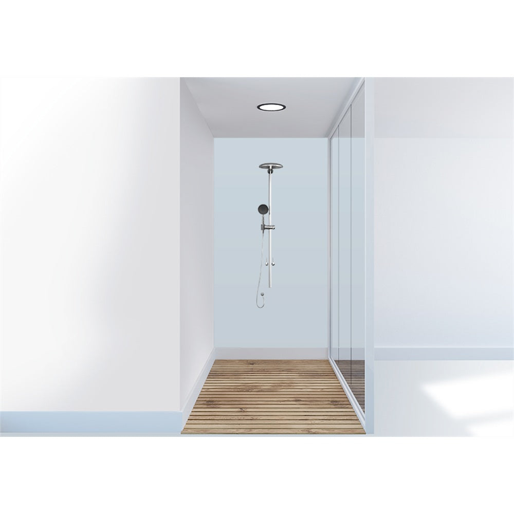 Panneau mural douche VIPANEL - Couleur unie Pantone 5445 - Finition velvet