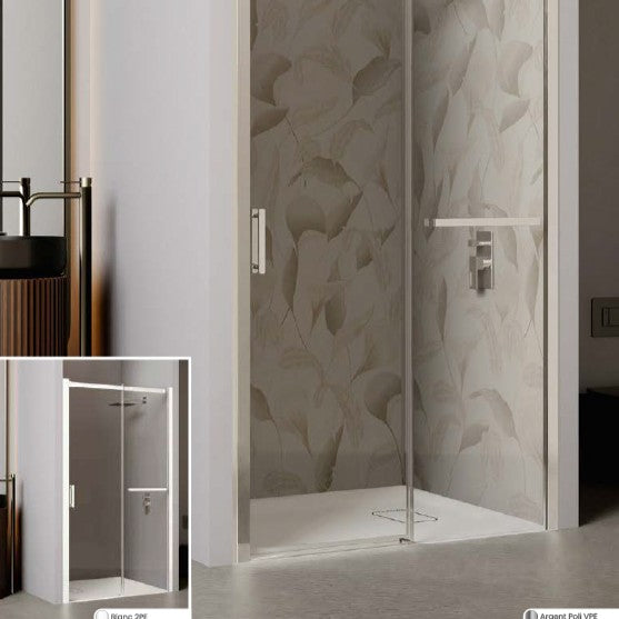 Profilé d'extension coulissant EQUI 2MS - Profilé blanc