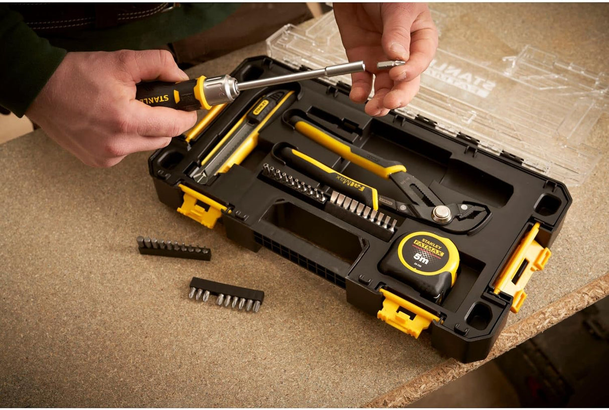 STANLEY FATMAX Coffret de 44 pièces mixte Stakbox L FMMT98106-1