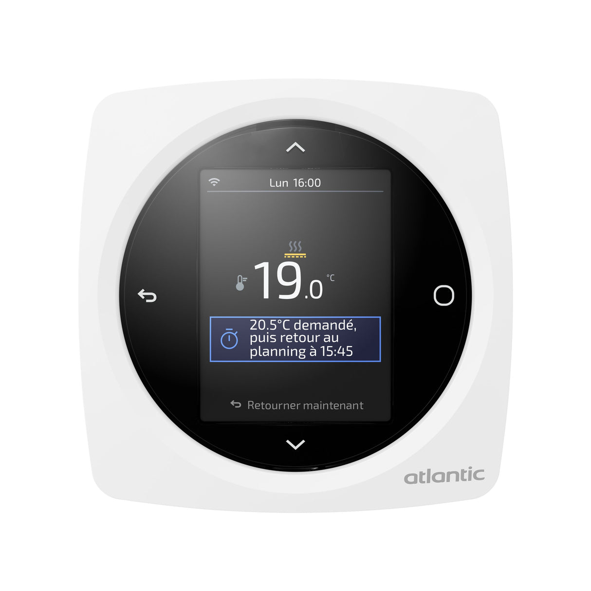 Thermostat ATLANTIC plancher électrique programmable et connecté