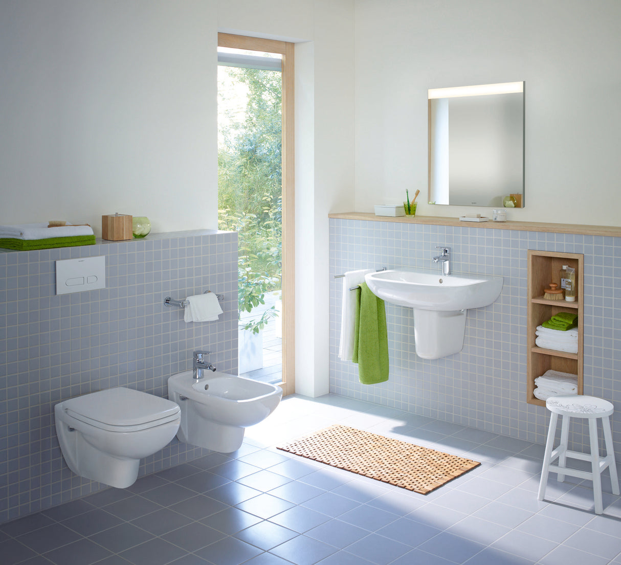 DURAVIT Pack WC suspendu avec abattant D-Code 45700900A1