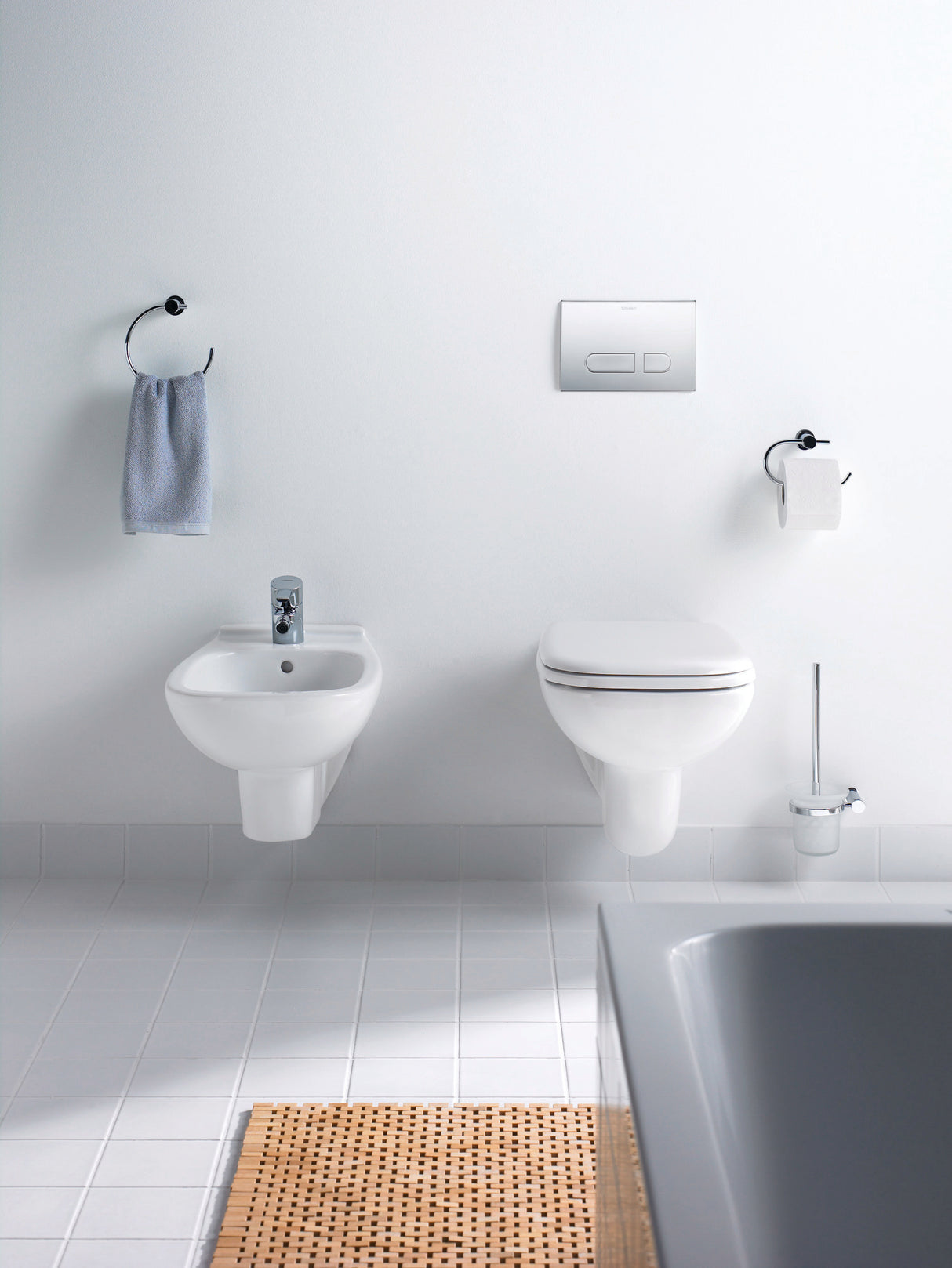 DURAVIT Pack WC suspendu avec abattant D-Code 45700900A1
