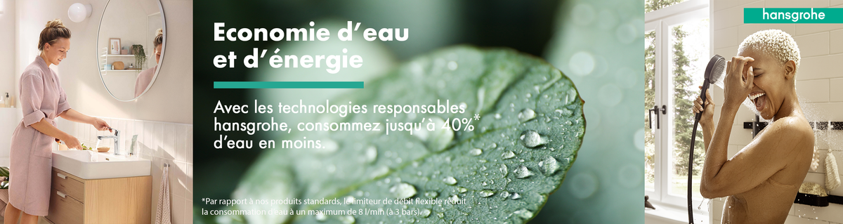 EcoSmart Hansgrohe Economie d'eau