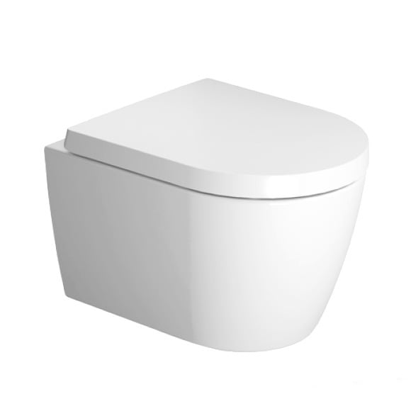 DURAVIT Pack WC suspendu compact sans bride ME by Starck