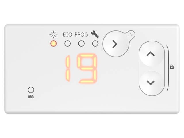 THERMOR Radiateur rayonnant digital AMADEUS 3 vertical blanc