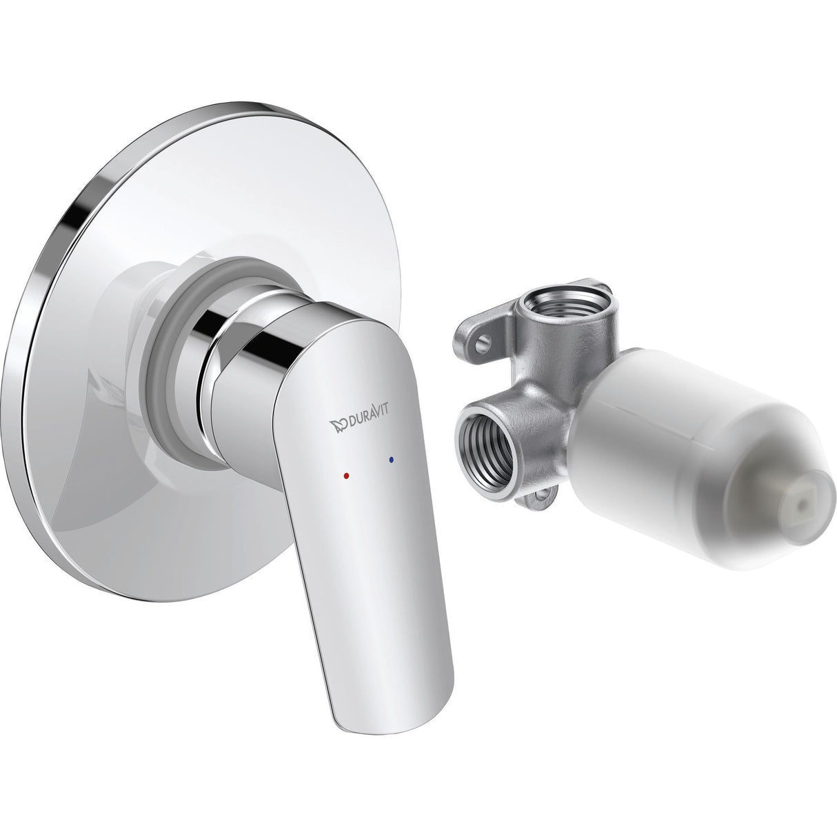 DURAVIT Mitigeur de douche encastrée avec corps d'encastrement No.1 N14210007010