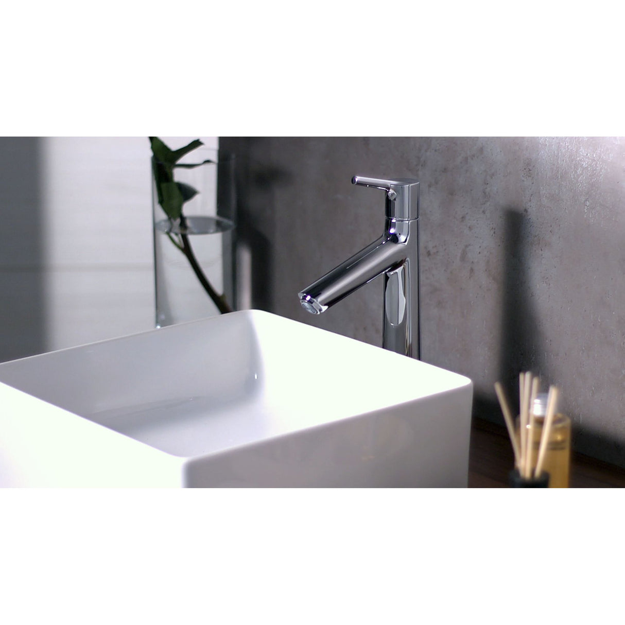 HANSGROHE Mitigeur de lavabo 190 Talis S avec tirette et vidage 72031000