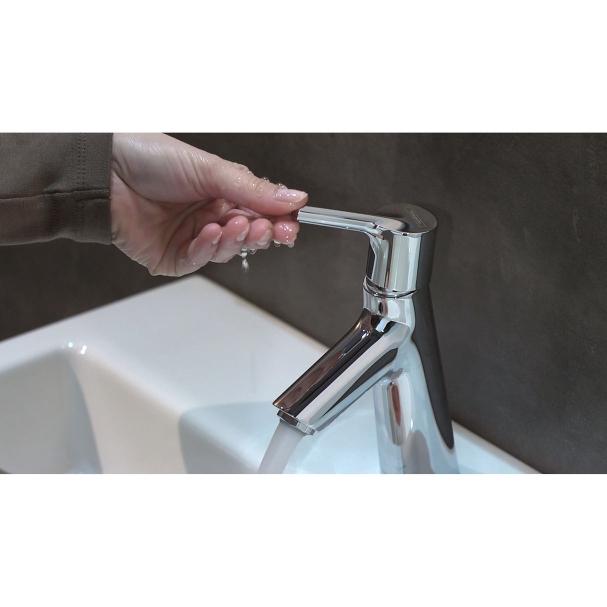 HANSGROHE Mitigeur de lavabo 80 Talis S avec tirette et vidage 72010000