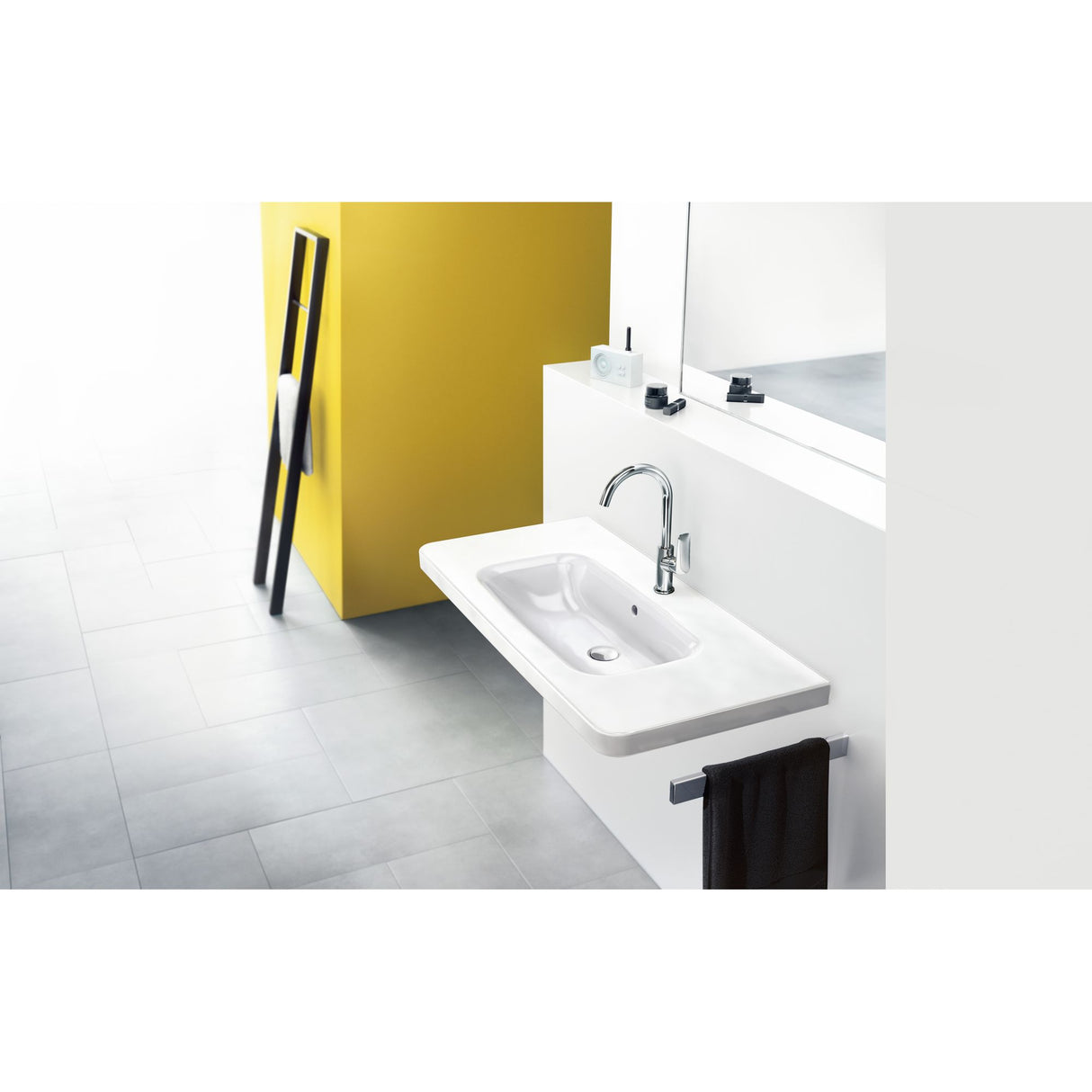 HANSGROHE Mitigeur de lavabo 210 Logis bec haut sans tirette ni vidage 71131000