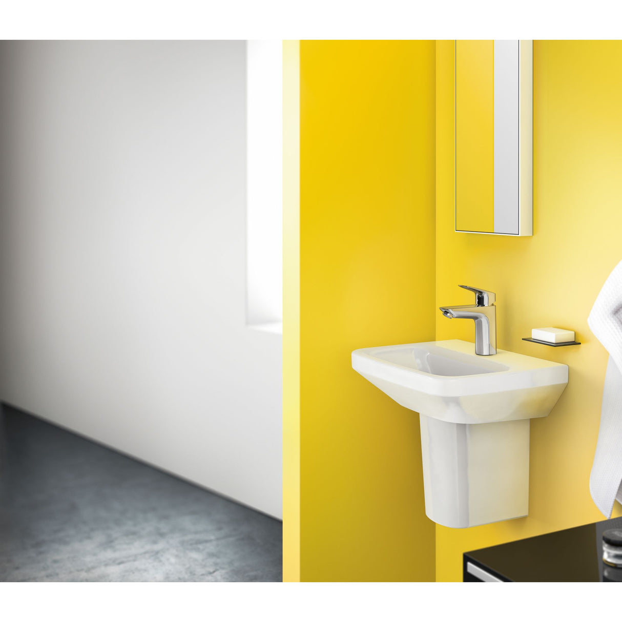 HANSGROHE Mitigeur de lavabo 100 Logis avec tirette et vidage 71100000