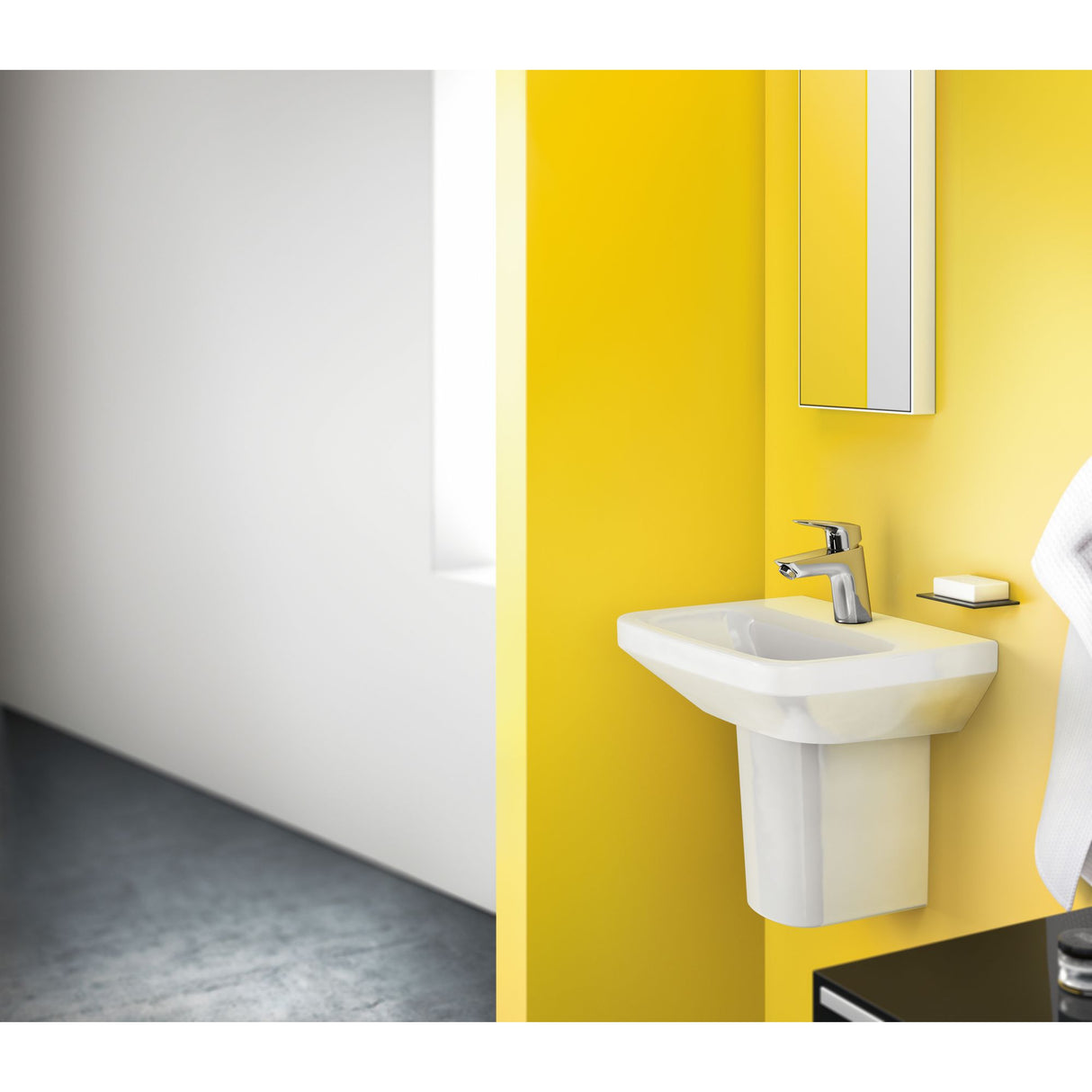 HANSGROHE Mitigeur de lavabo 70 Logis avec tirette et vidage synthétique 71070000