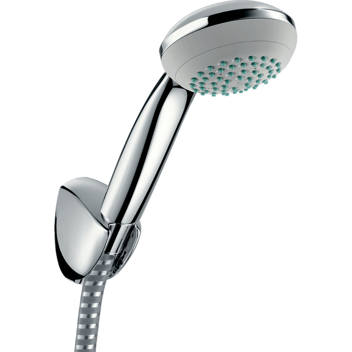 HANSGROHE Ensemble support mural et douchette 85 1 jet Crometta Mono avec flexible de douche 160 cm 27577000