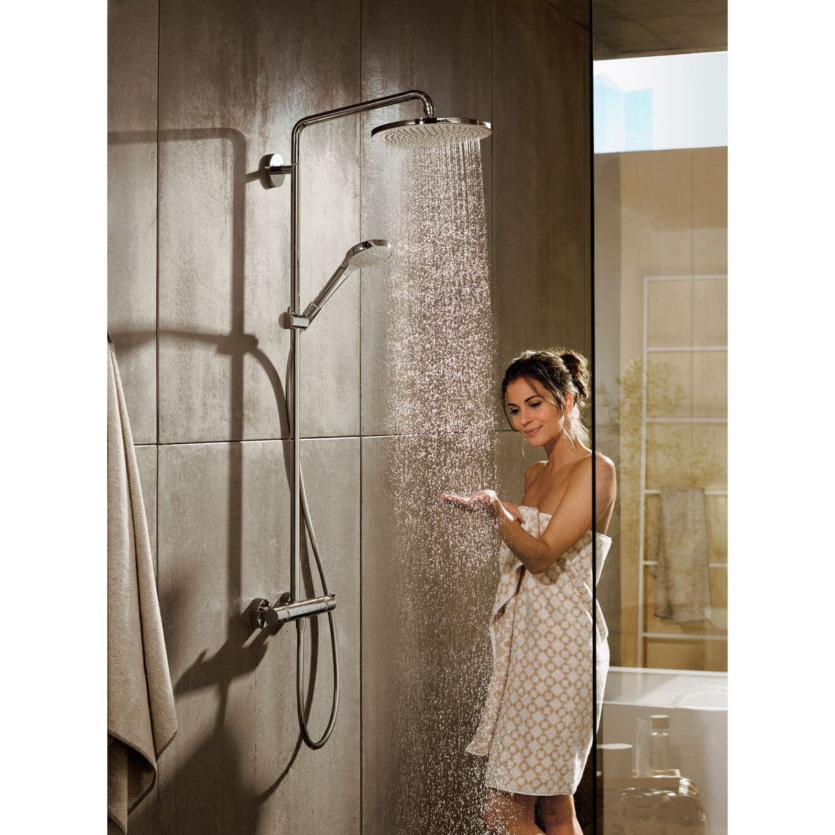 HANSGROHE Colonne de douche 280 1 jet Croma Select S avec mitigeur thermostatique 26790000