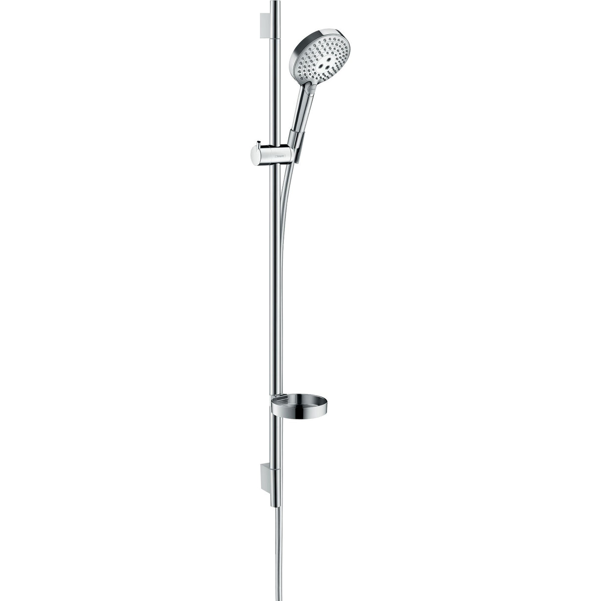 HANSGROHE Set de douche 120 3 jets Raindance Select PowderRain avec barre Unica'S puro 90 cm et porte-savon 27667000