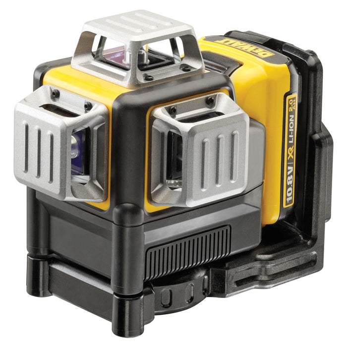 Niveau laser multilignes 3x360° XR 10.8V 2Ah Li-Ion - Faisceau rouge DEWALT DCE089D1R-QW