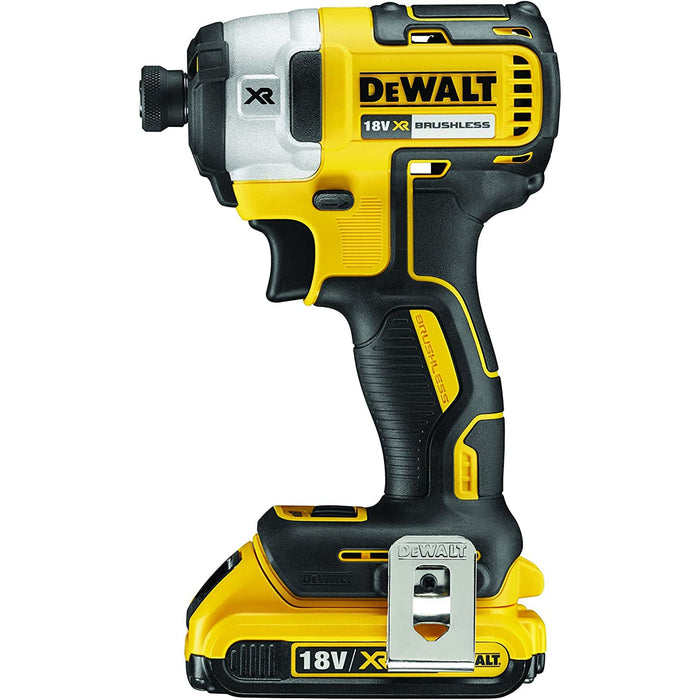 Visseuse à chocs XR 18V 2Ah Li-Ion Brushless - 3 vitesses - 2 batteries DEWALT DCF887D2-QW