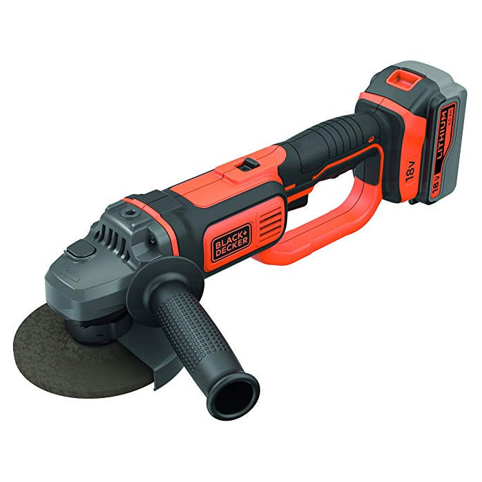 BLACK+DECKER Meuleuse d'angle sans fil 18V 125mm avec 1 batterie BCG720M1-QW