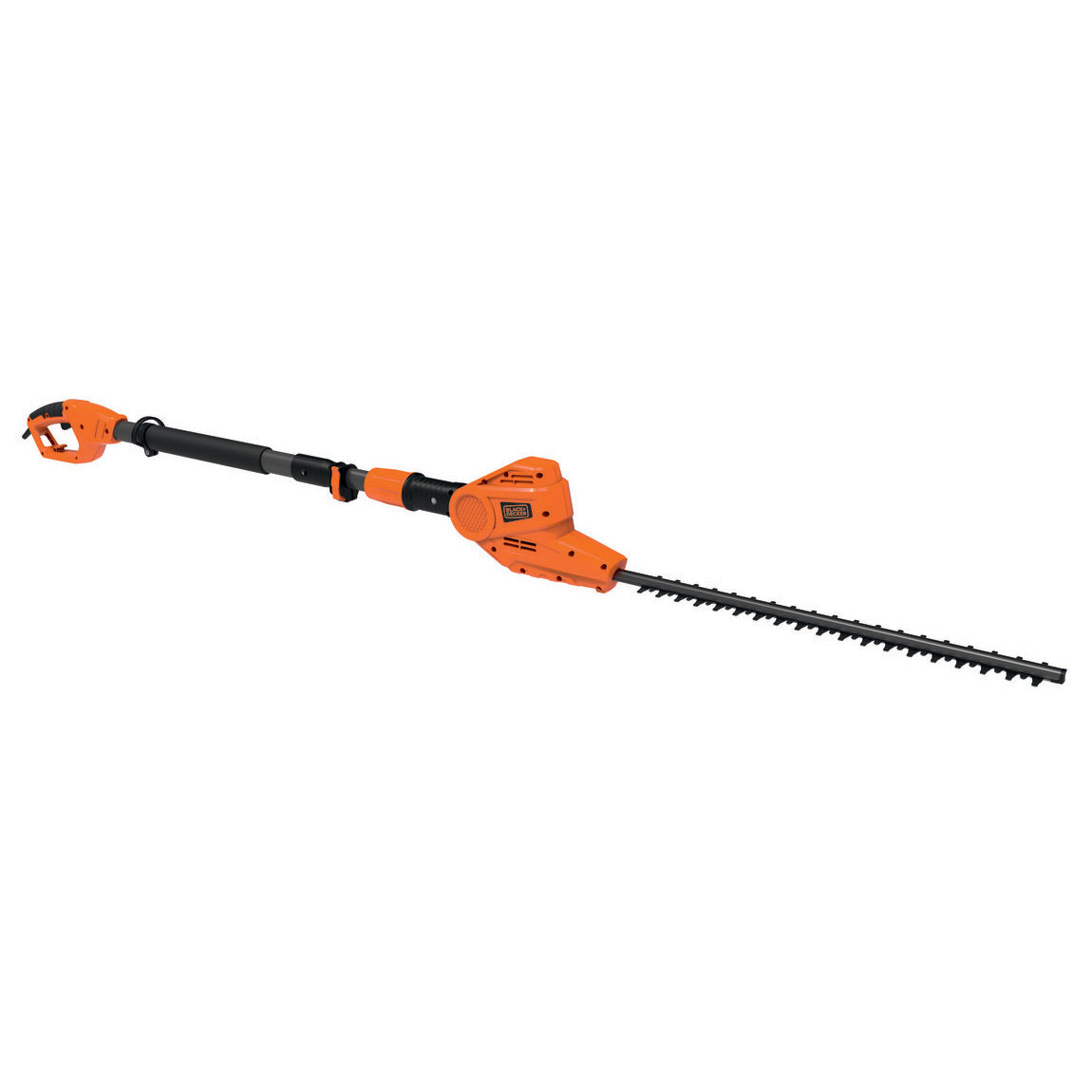 BLACK+DECKER Taille-haies filaire 550W lame 51cm télescopique PH5551-QS