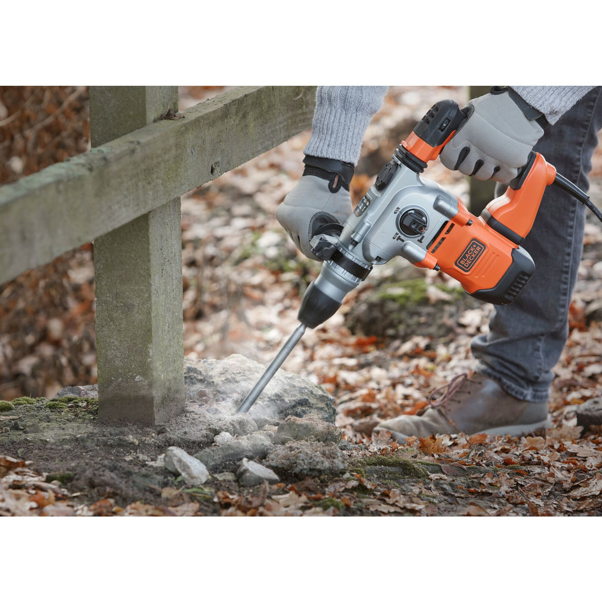 BLACK+DECKER Marteau perforateur filaire 1250W BEHS03K-QS