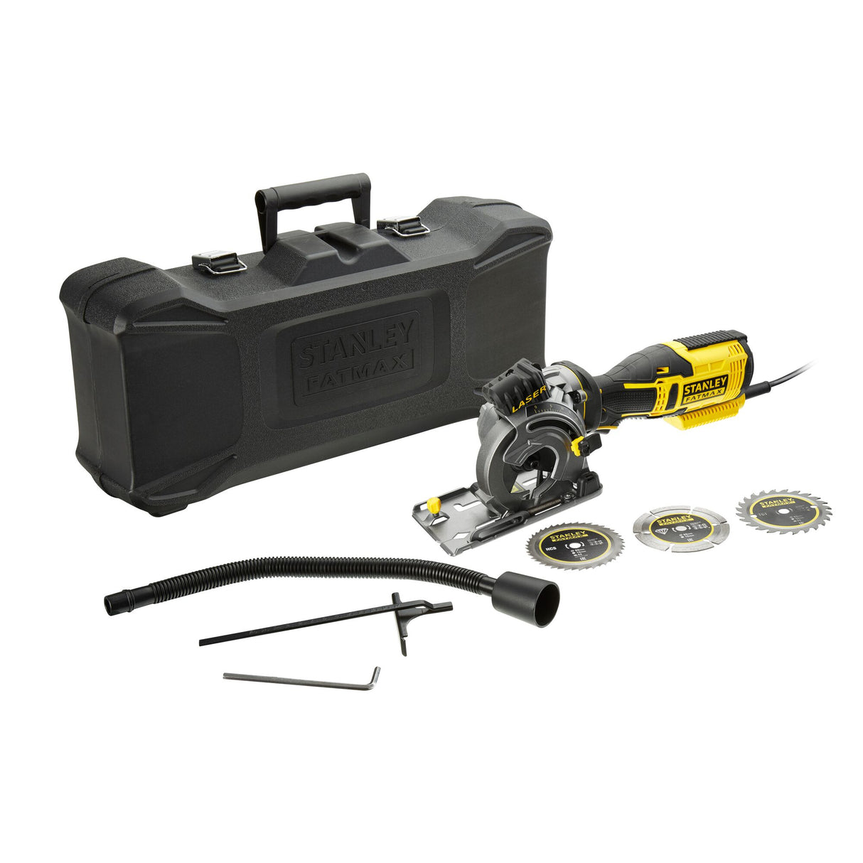 STANLEY FATMAX Scie circulaire filaire 650W multimatériaux FME380K-QS