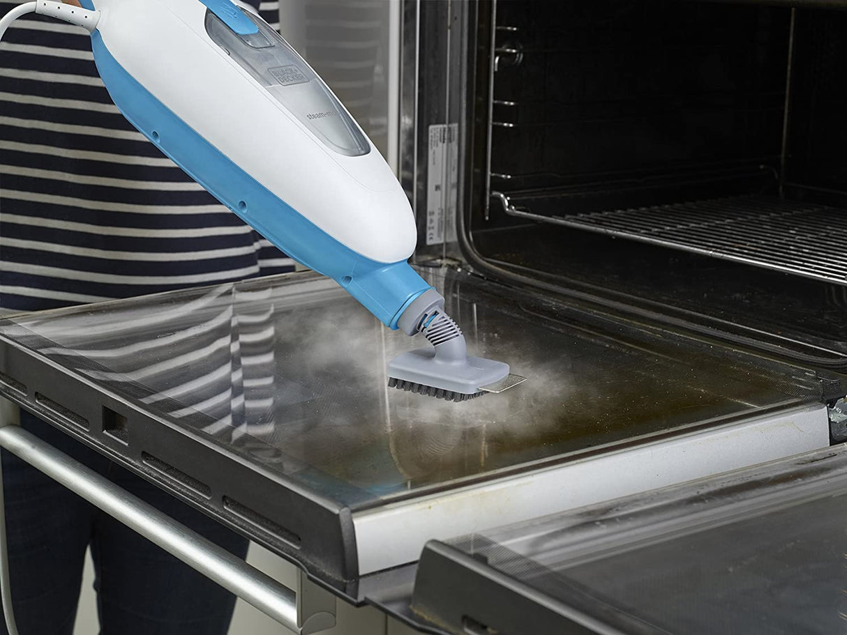 BLACK+DECKER Balai vapeur 1300W avec 10 accessoires FSMH13E10-QS