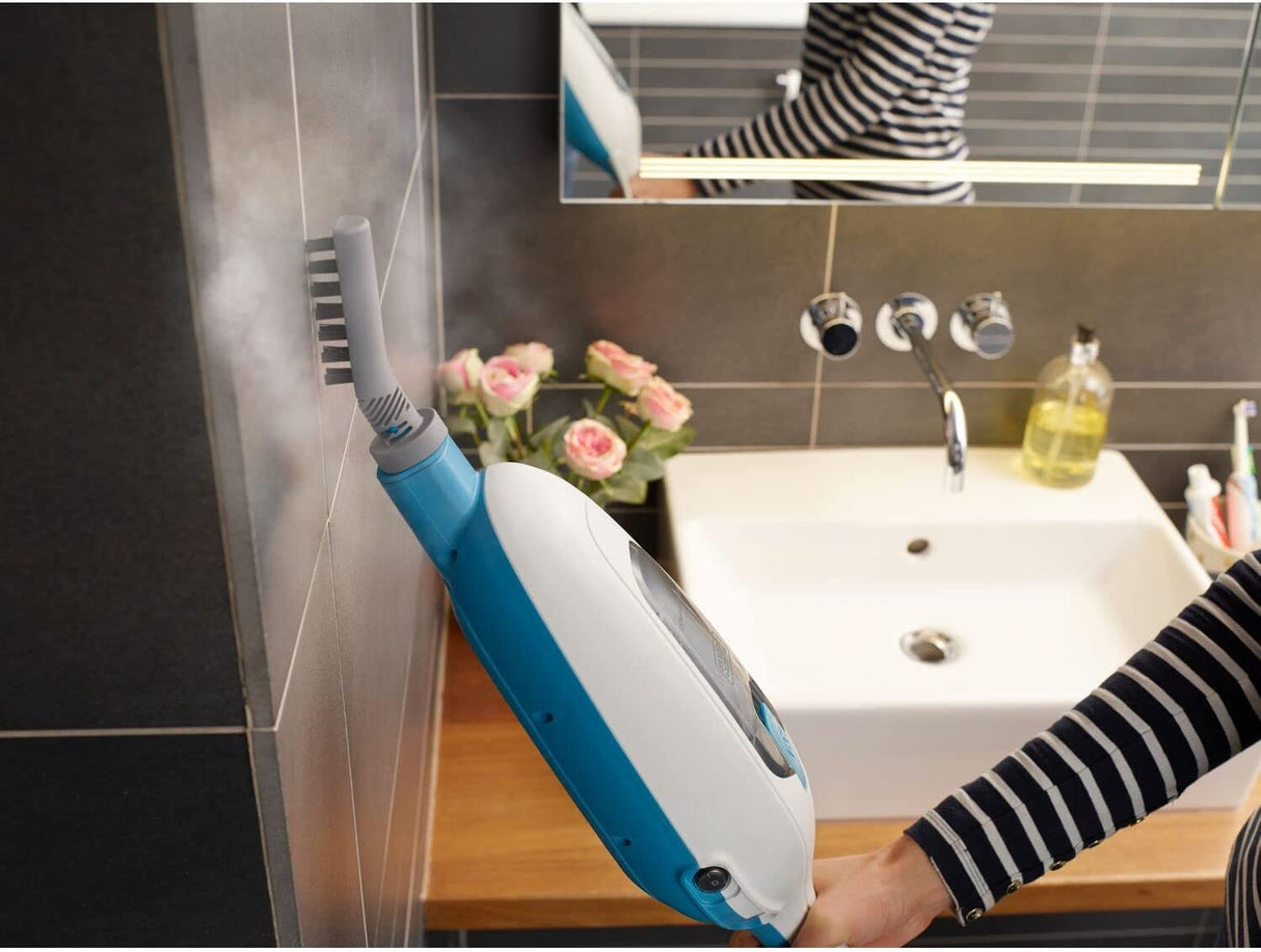 BLACK+DECKER Balai vapeur 1300W avec 10 accessoires FSMH13E10-QS