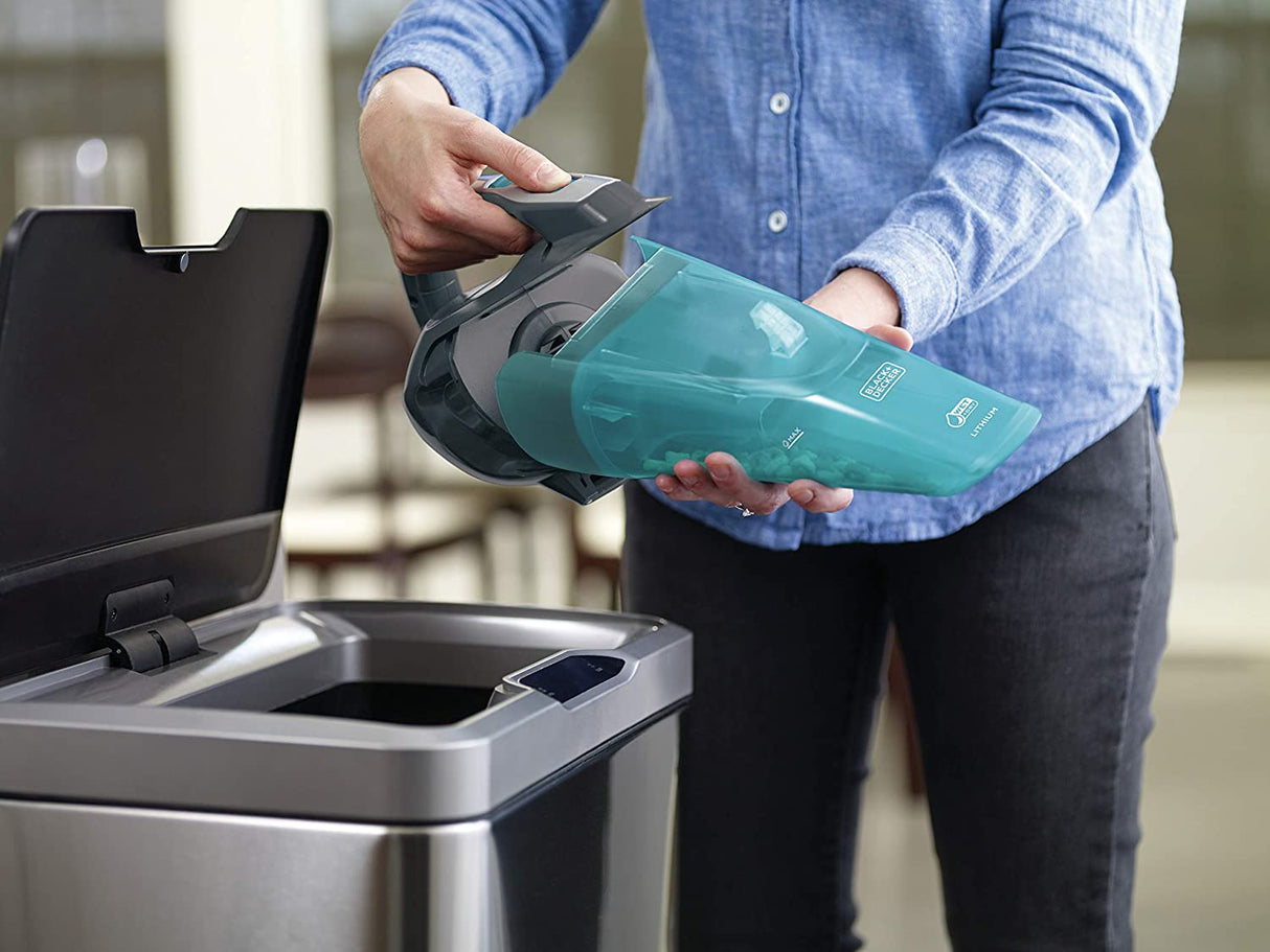 BLACK+DECKER Aspirateur à main Dustbuster eau et poussiere 10,8V WDA320J-QW