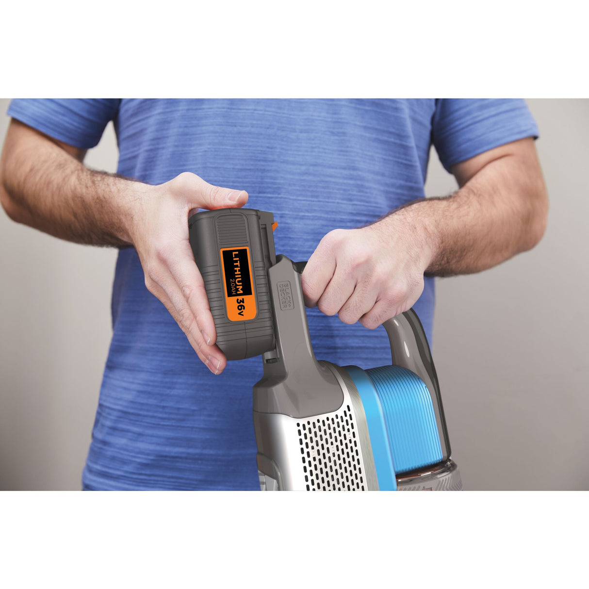 BLACK+DECKER Aspirateur balai sans fil Powerseries Extreme 36V BHFEV362D-QW