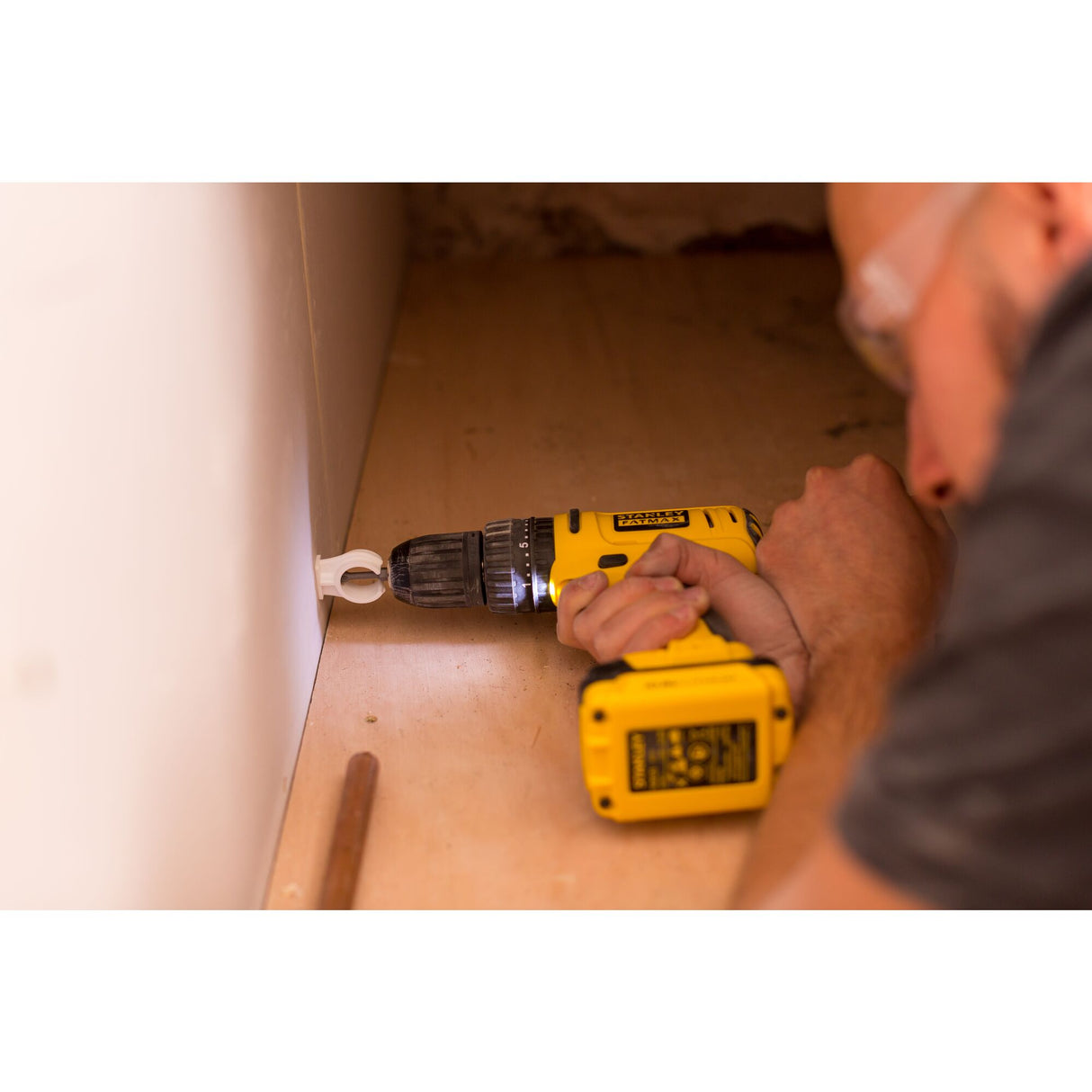 STANLEY FATMAX Perceuse-visseuse à percussion sans fil 10,8V 2 batteries 1,5h FMC021S2-QW