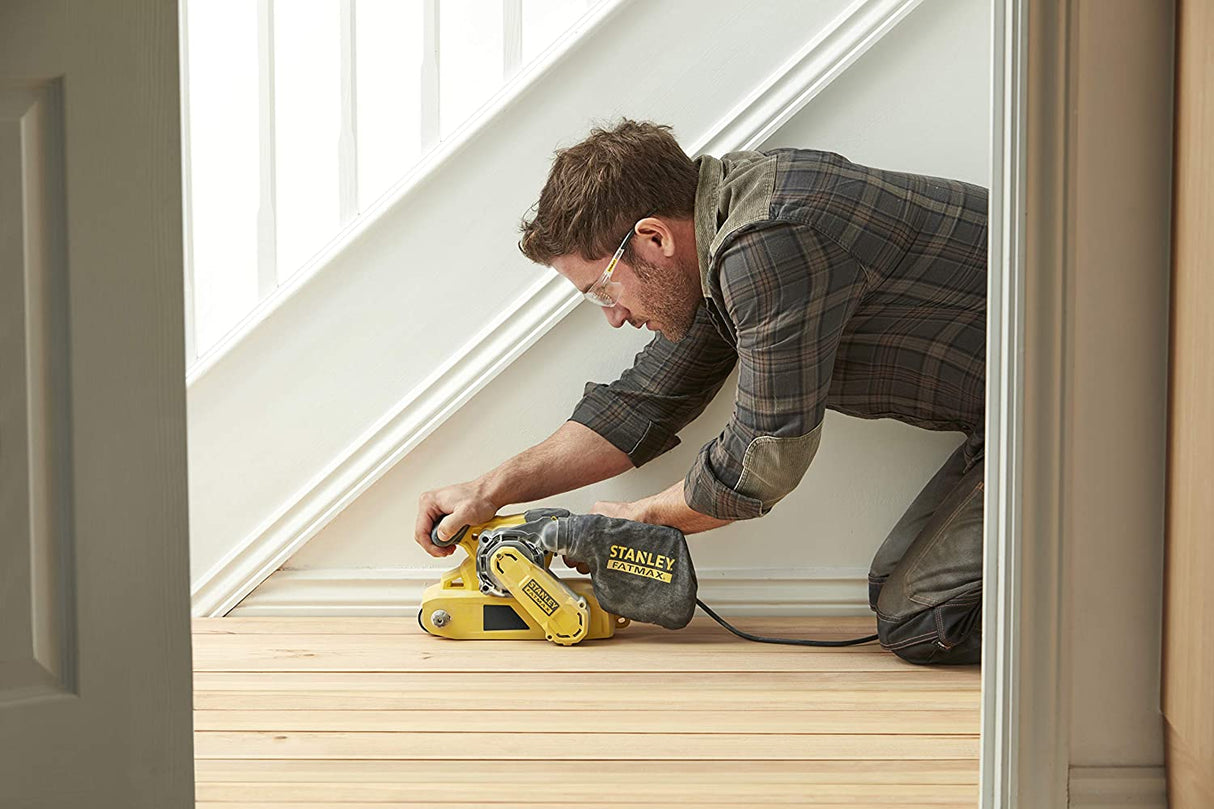 STANLEY FATMAX Ponceuse à bande filaire 1010W 533x76mm FMEW204K-QS