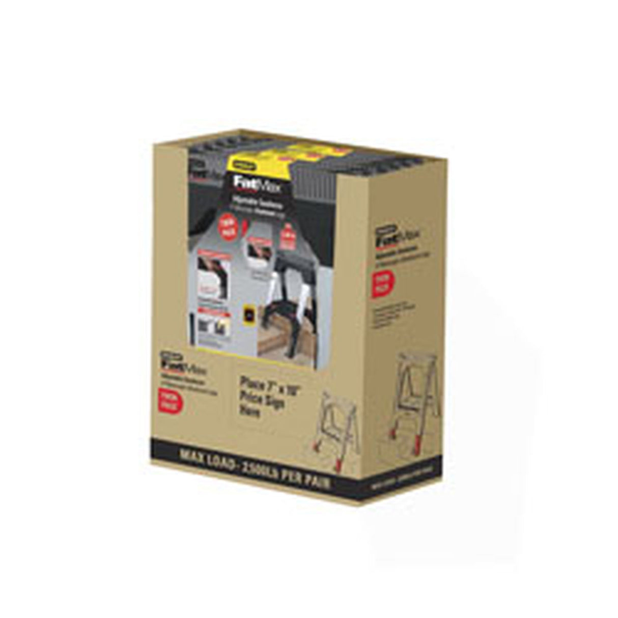 STANLEY FATMAX Lot de 2 tréteaux bi-matière ajustables 1-92-980