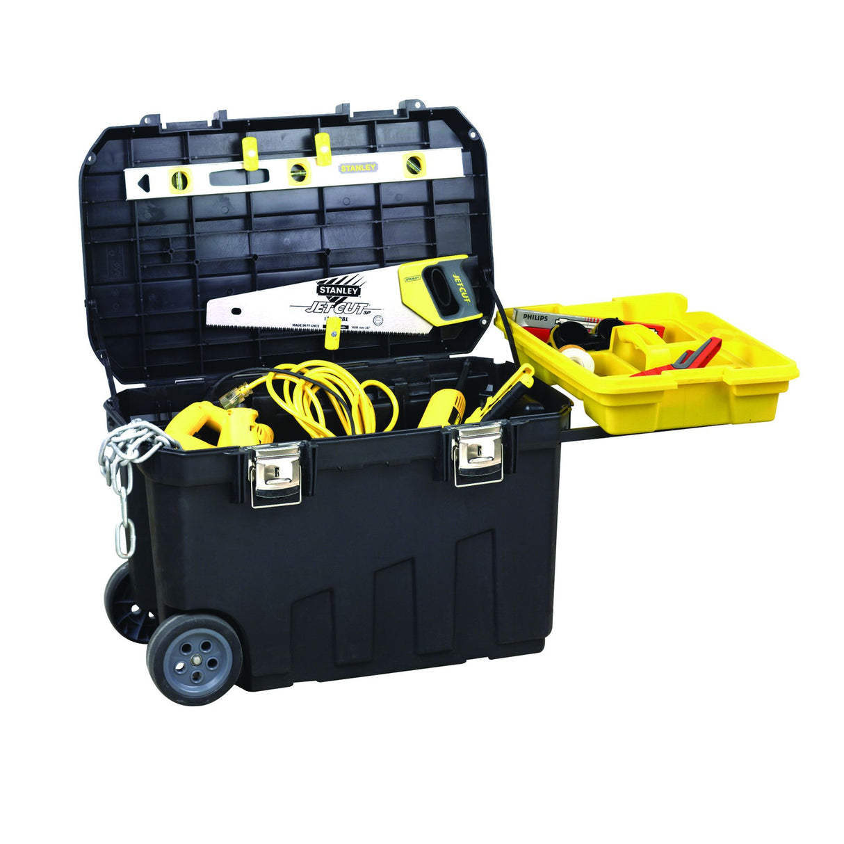 STANLEY Coffre de chantier roulant 91L 1-92-978