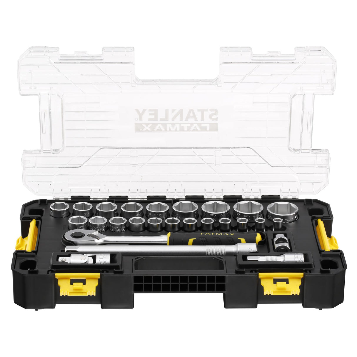 STANLEY FATMAX Coffret de 26 douilles Stakbox L 1/2" FMMT98103-1