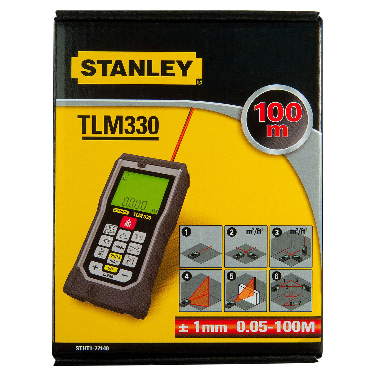 STANLEY Mesure laser bluetooth 100m TLM330S STHT1-77140