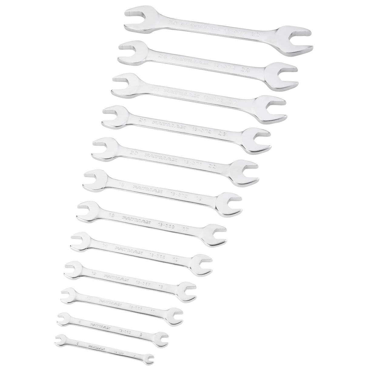 STANLEY FATMAX Jeu de 12 clés à fourche FMMT82902-0