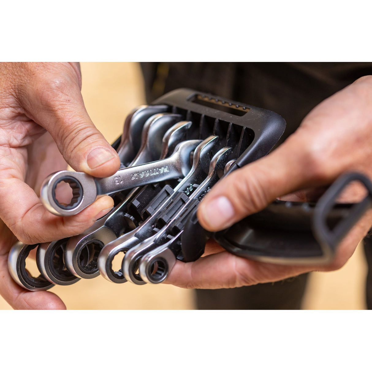 STANLEY FATMAX Jeu de 7 clés mixtes courtes à cliquet FMMT82900-0