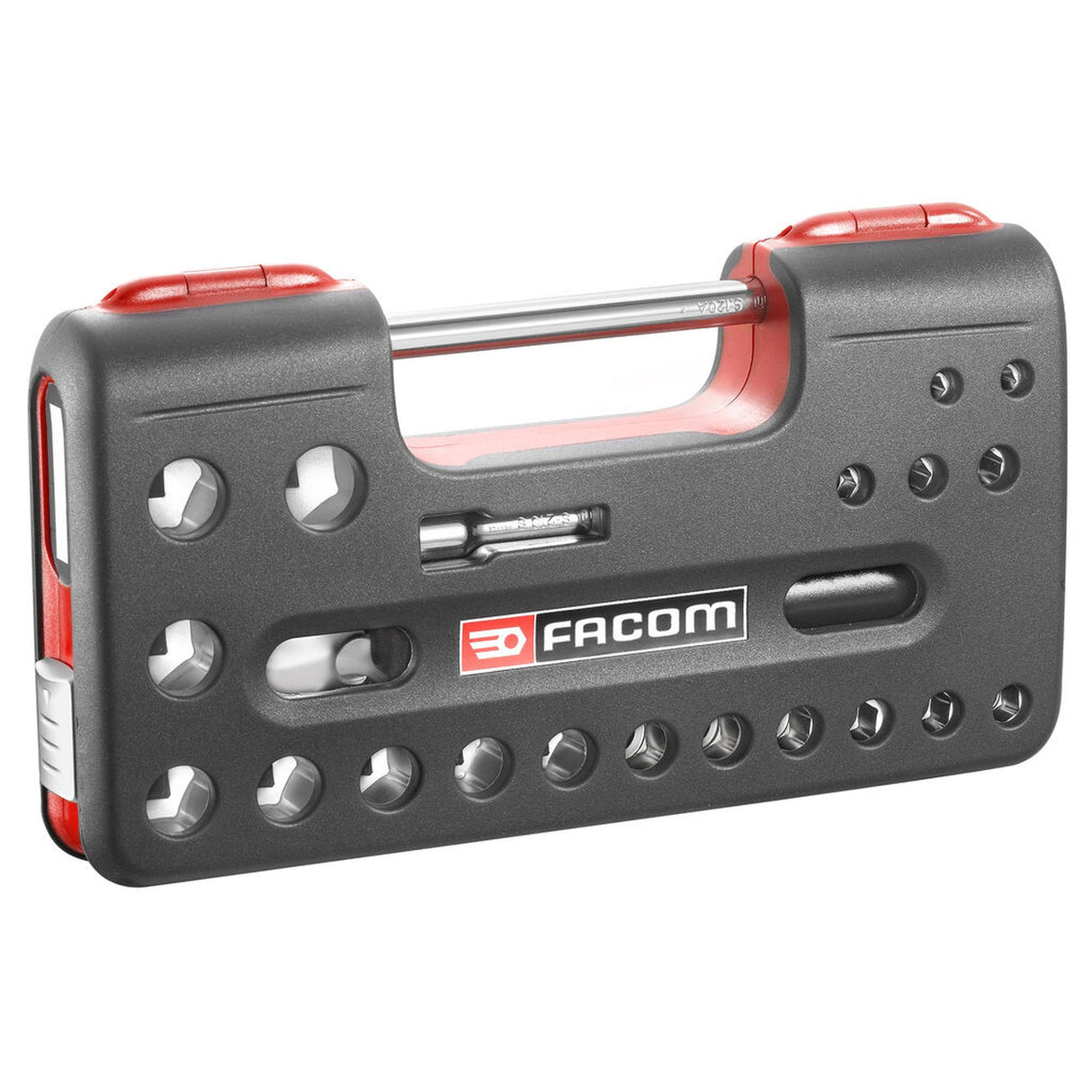 FACOM Coffret douilles 1/2" 6 pans métriques 21 pièces S.161DBOX1PB