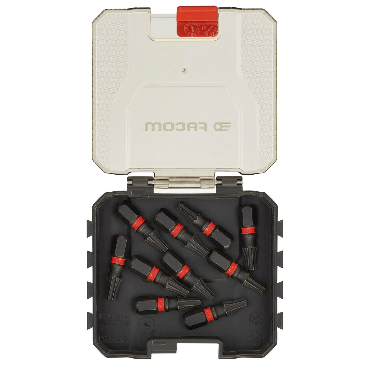 FACOM Coffret 50 pièces d'embouts impacts et accessoires 1/4" EN.1J50PB