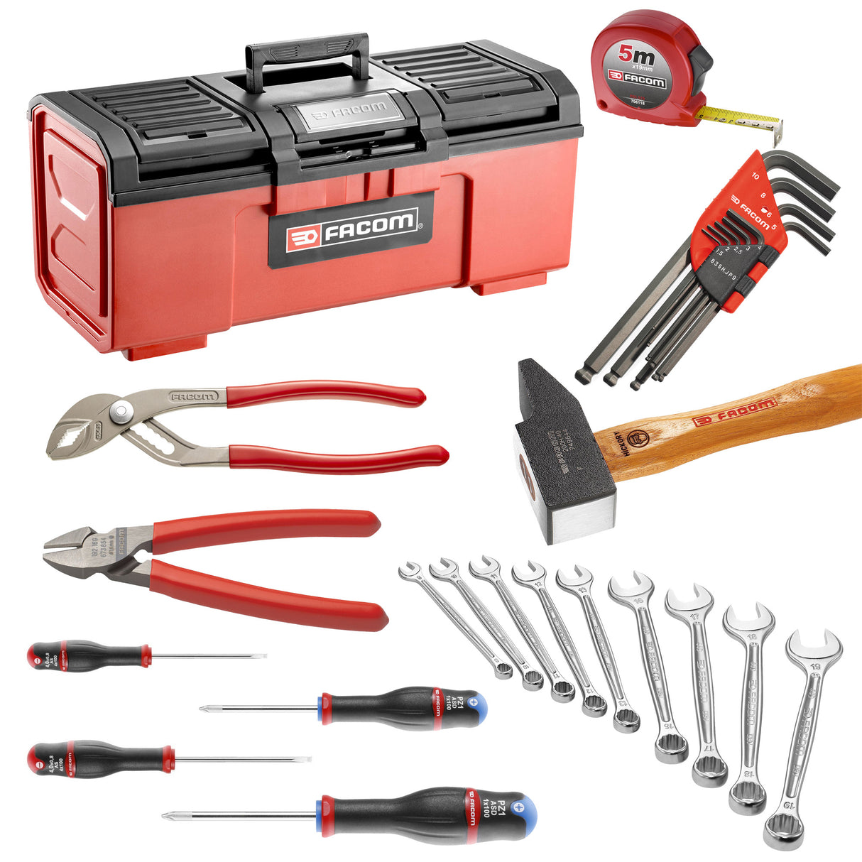 FACOM Coffret 26 outils avec boîte plastique CM.26BPC19PF