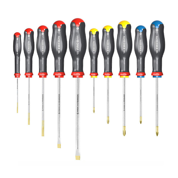 FACOM Jeu de 10 tournevis Protwist ATW.J10PB