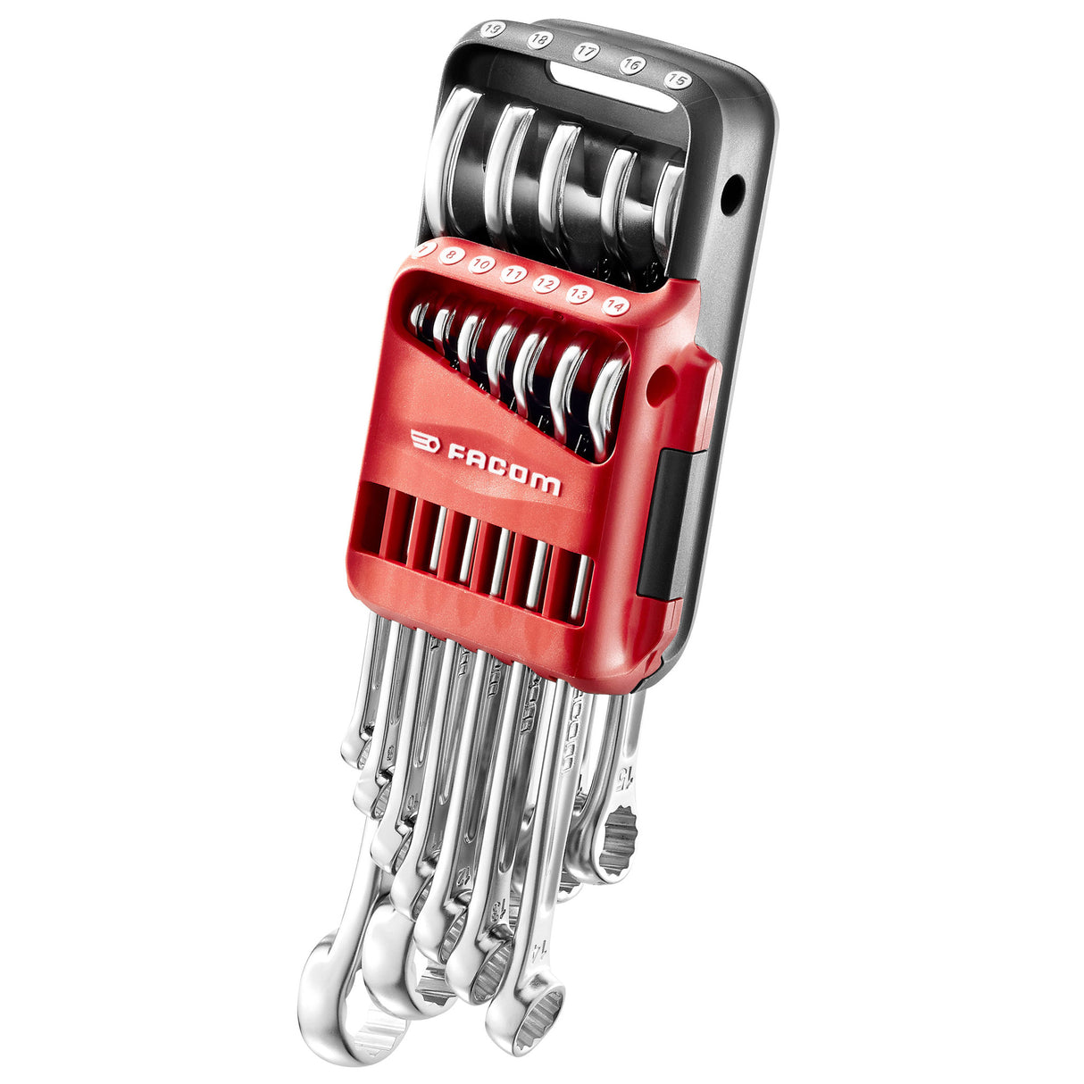 FACOM Jeu de 12 clés mixtes 440 7à19mm 440.JP12APB